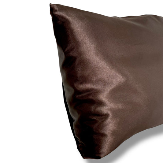 Espresso Satin Pillowcase