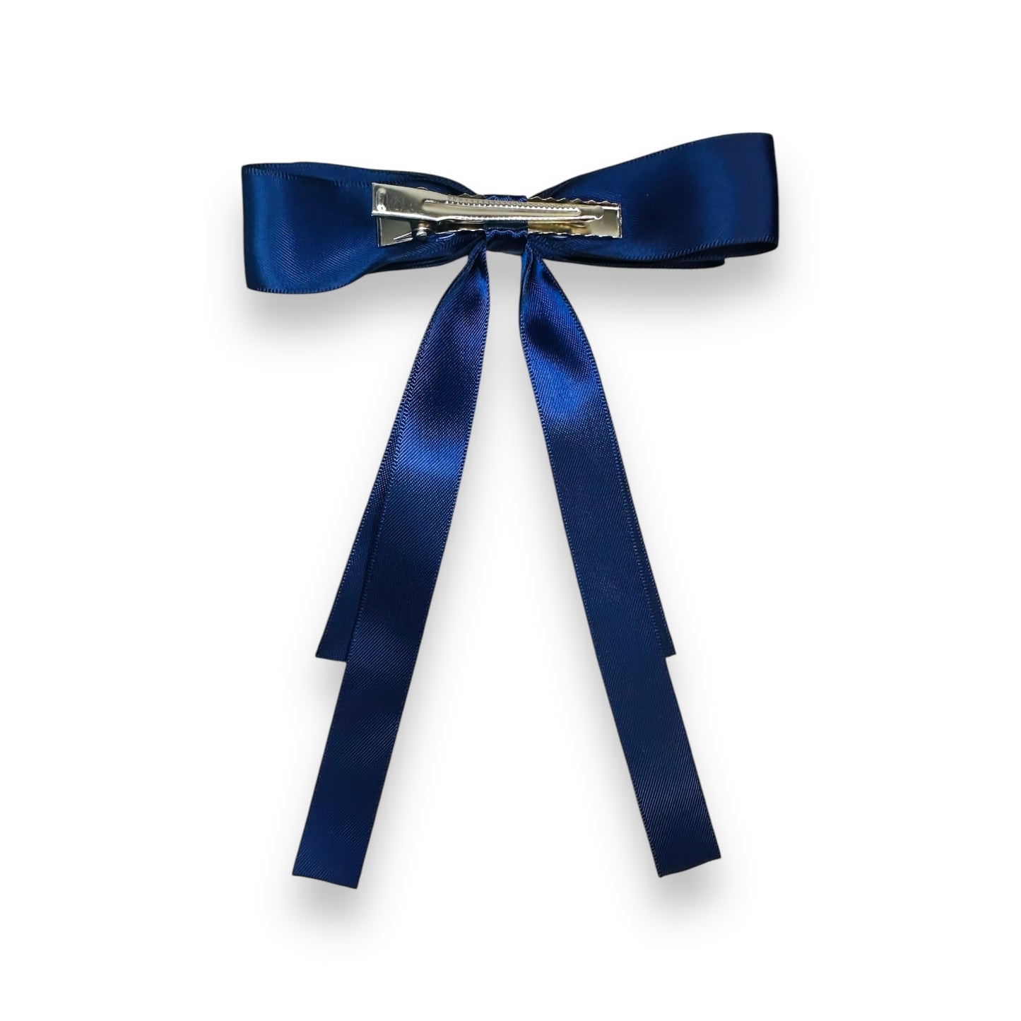 Navy Ribbon Bow